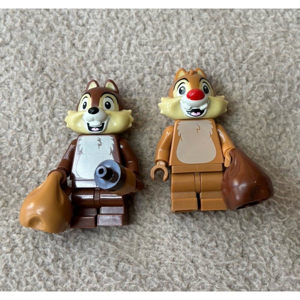 Lego Disney Chip and Dale Collectible Minifigures Chipmunks